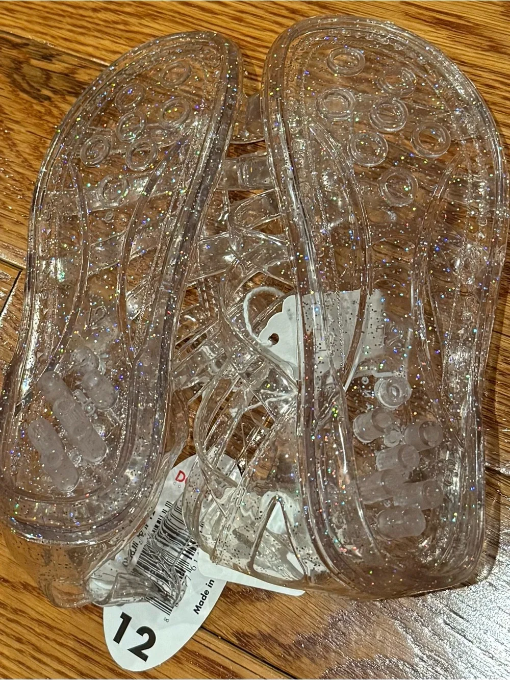Toddler Girl Jellies BRAND NEW - Color Changing